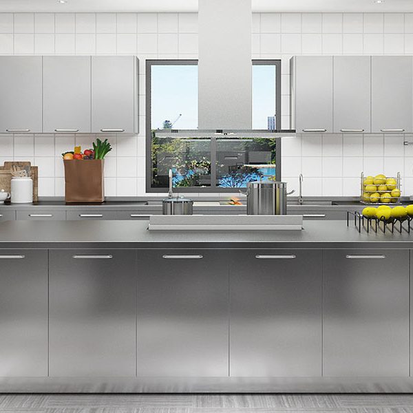 Stainless steel kitchens