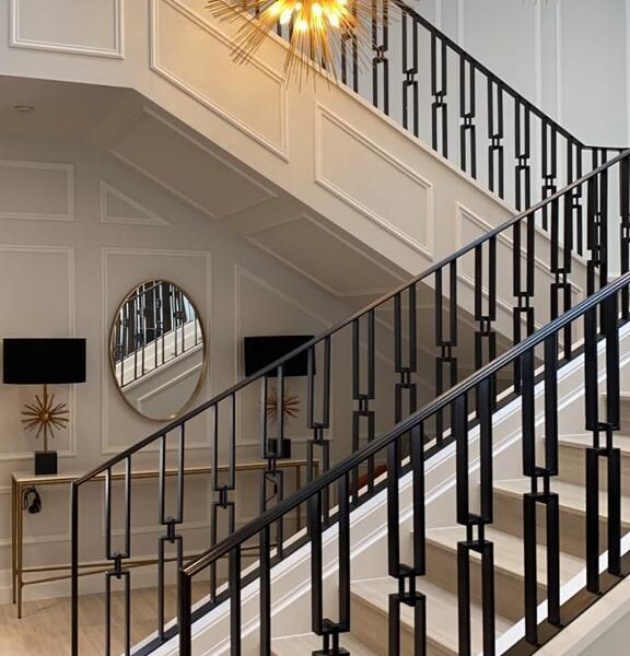 latest steel railing designs for stairs